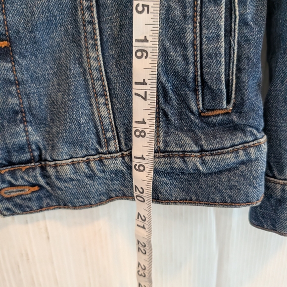 OLD NAVY Kids Boys Blue Denim Jacket Size 10/12 - Picture 8 of 9